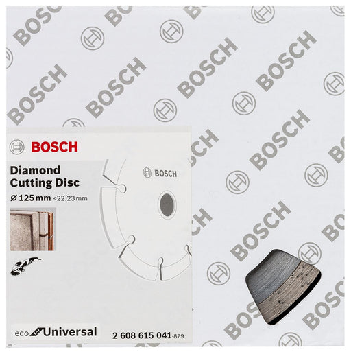 Bosch dijamantska rezna ploča ECO For Universal 125x22,23x2,0x7 - pakovanje od 10 komada (2608615041) Dijamantska rezna ploča BOSCH BOSCH-2608615041 Madras doo Beograd