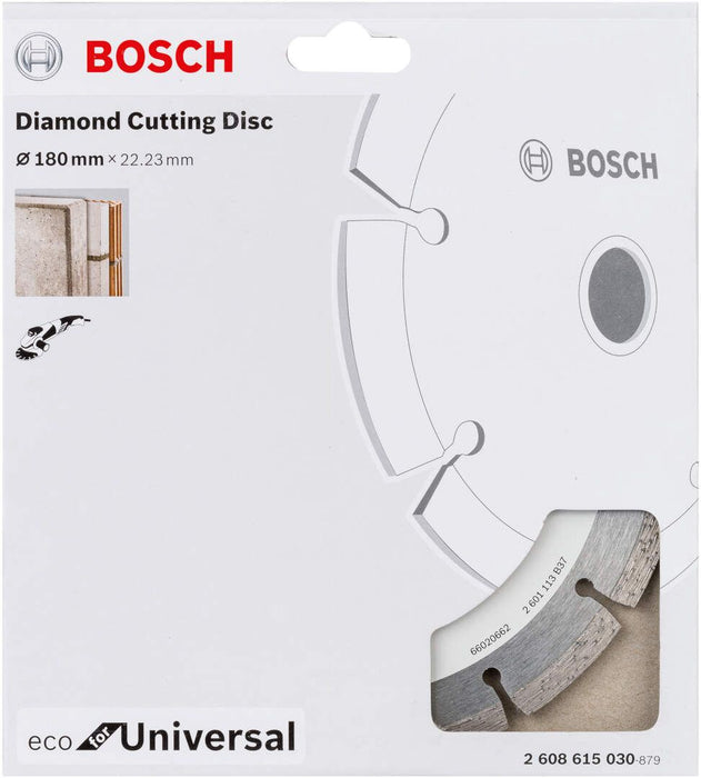 Bosch dijamantska rezna ploča ECO For Universal 180x22,23x2,2x7 (2608615030) Dijamantska rezna ploča BOSCH BOSCH-2608615030 Madras doo Beograd