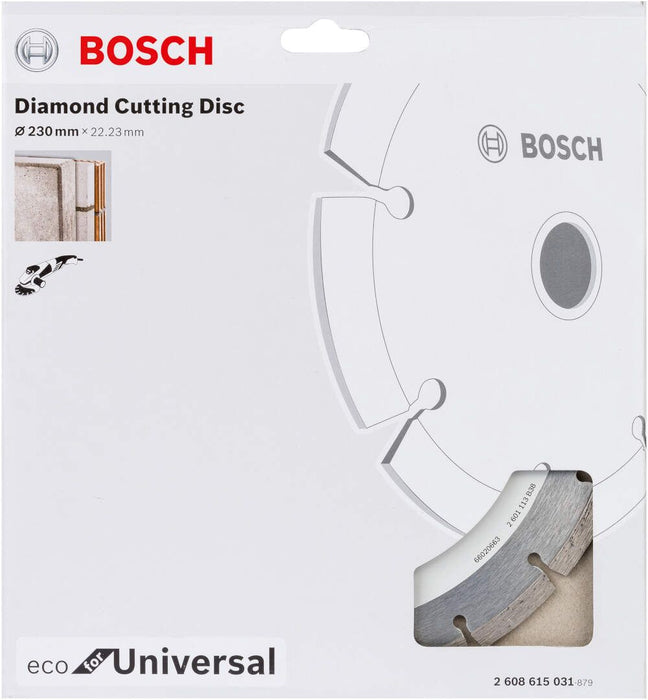 Bosch dijamantska rezna ploča ECO For Universal 230x22,23x2,6x7 (2608615031) Dijamantska rezna ploča BOSCH BOSCH-2608615031 Madras doo Beograd