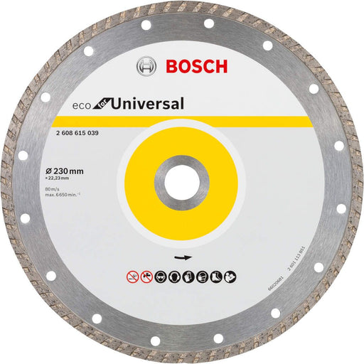 Bosch dijamantska rezna ploča ECO For Universal 230x22,23x3,0x7 - pakovanje od 10 komada (2608615048) Dijamantska rezna ploča BOSCH BOSCH-2608615048 Madras doo Beograd