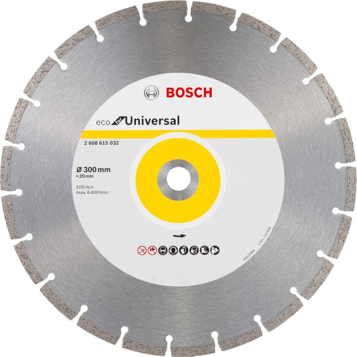 Bosch dijamantska rezna ploča ECO For Universal 300x20x3,2x8 (2608615032) Dijamantska rezna ploča BOSCH BOSCH-2608615032 Madras doo Beograd