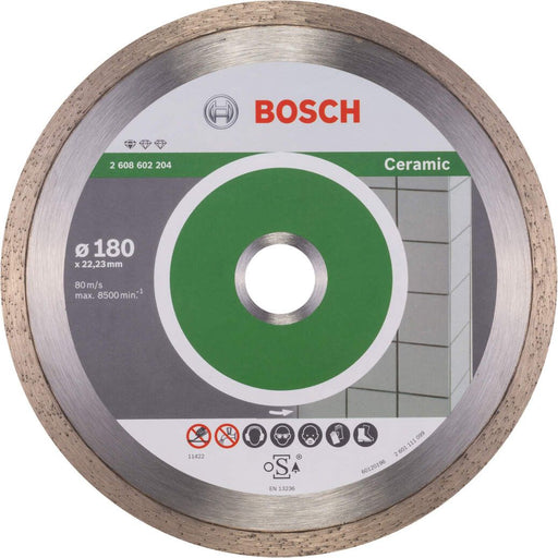 Bosch dijamantska rezna ploča Standard for Ceramic 180 x 22,23 x 1,6 x 7 mm - pakovanje od 1 komada (2608602204) Dijamantska rezna ploča BOSCH BOSCH-2608602204 Madras doo Beograd