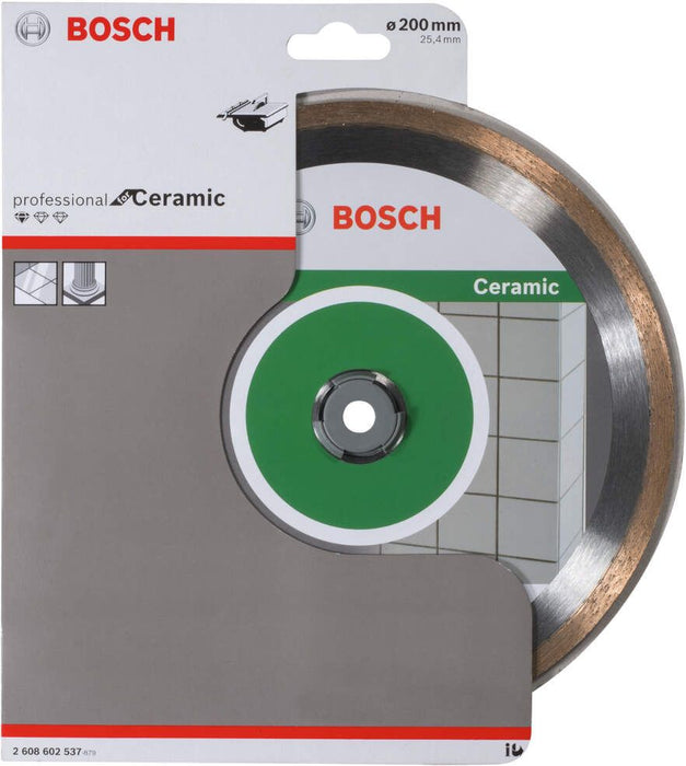 Bosch dijamantska rezna ploča Standard for Ceramic 200 x 25,40 x 1,6 x 7 mm - 2608602537 Dijamantska rezna ploča BOSCH BOSCH-2608602537 Madras doo Beograd