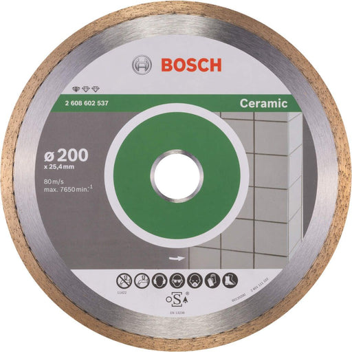 Bosch dijamantska rezna ploča Standard for Ceramic 200 x 25,40 x 1,6 x 7 mm - 2608602537 Dijamantska rezna ploča BOSCH BOSCH-2608602537 Madras doo Beograd