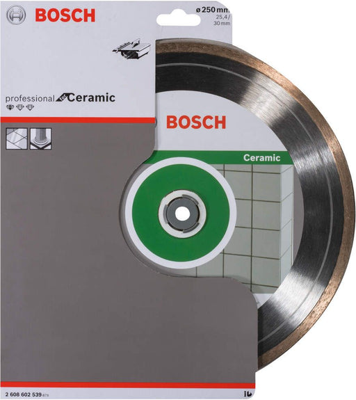 Bosch dijamantska rezna ploča Standard for Ceramic 250 x 30+25,40 x 1,6 x 7 mm - 2608602539 Dijamantska rezna ploča BOSCH BOSCH-2608602539 Madras doo Beograd