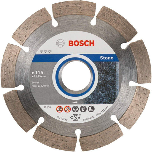 Bosch dijamantska rezna ploča Standard for Stone 115 x 22,23 x 1,6 x 10 mm pakovanje od 10 komada - 2608603235 Dijamantska rezna ploča BOSCH BOSCH-2608603235 Madras doo Beograd