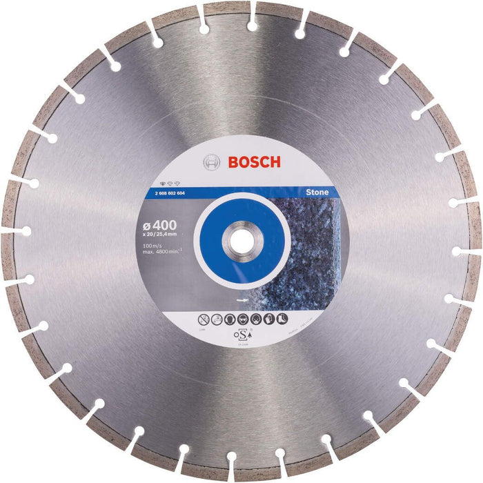 Bosch dijamantska rezna ploča Standard for Stone 400 x 20/25,40 x 3,2 x 10 mm - 2608602604 Dijamantska rezna ploča BOSCH BOSCH-2608602604 Madras doo Beograd