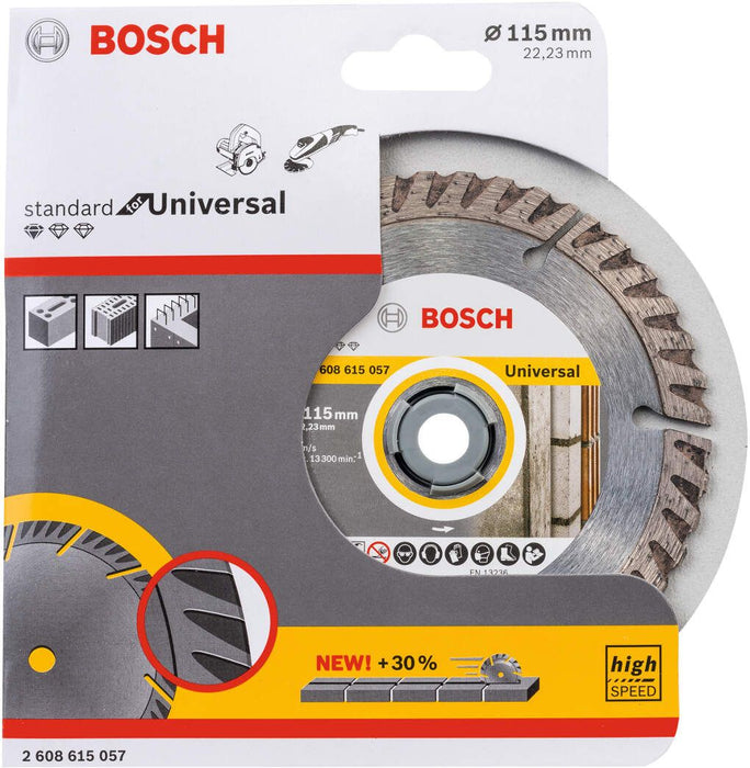 Bosch dijamantska rezna ploča Standard for Universal 115x22,23 115x22.23x2x10 pakovanje od 1 komada - 2608615057 Dijamantska rezna ploca BOSCH Madras doo Beograd