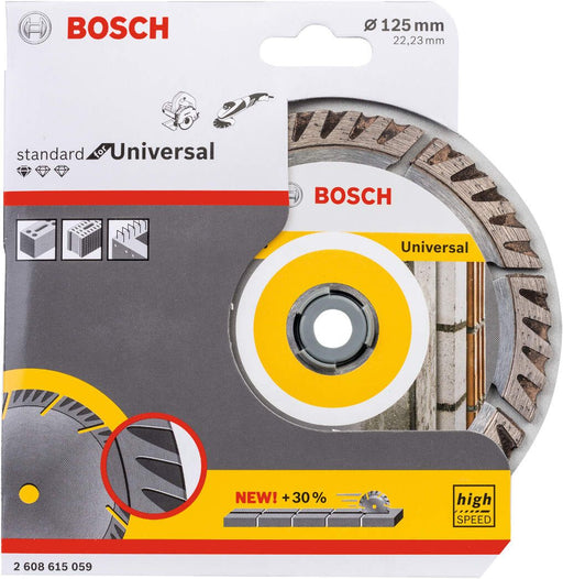 Bosch dijamantska rezna ploča Standard for Universal 125x22,23 125x22.23x2x10 pakovanje od 1 komada - 2608615059 Dijamantska rezna ploca BOSCH Madras doo Beograd
