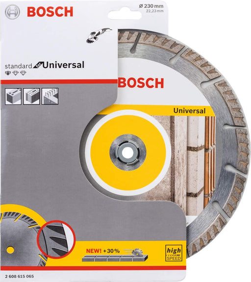 Bosch dijamantska rezna ploča Standard for Universal 230x22,23 230x22.23x2.6x10mm pakovanje od 1 komada - 2608615065 Dijamantska rezna ploca BOSCH Madras doo Beograd