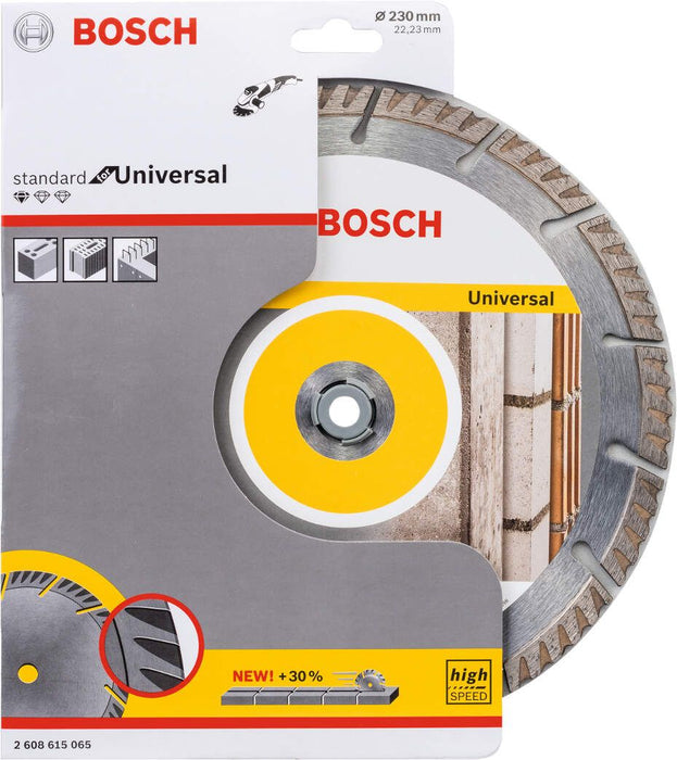 Bosch dijamantska rezna ploča Standard for Universal 230x22,23 230x22.23x2.6x10mm pakovanje od 1 komada - 2608615065 Dijamantska rezna ploca BOSCH Madras doo Beograd
