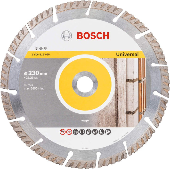 Bosch dijamantska rezna ploča Standard for Universal 230x22,23 230x22.23x2.6x10mm pakovanje od 1 komada - 2608615065 Dijamantska rezna ploca BOSCH Madras doo Beograd
