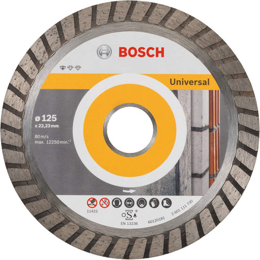 Bosch dijamantska rezna ploča Standard for Universal Turbo 125 x 22,23 x 2 x 10 mm pakovanje od 1 komada - 2608602394 Dijamantska rezna ploča BOSCH BOSCH-2608602394 Madras doo Beograd