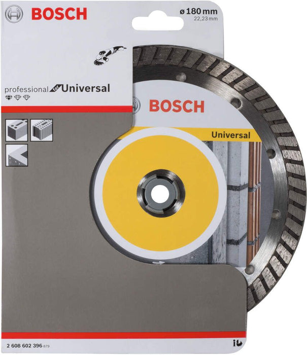 Bosch dijamantska rezna ploča Standard for Universal Turbo 180 x 22,23 x 2,5 x 10 mm pakovanje od 1 komada - 2608602396 Dijamantska rezna ploča BOSCH BOSCH-2608602396 Madras doo Beograd