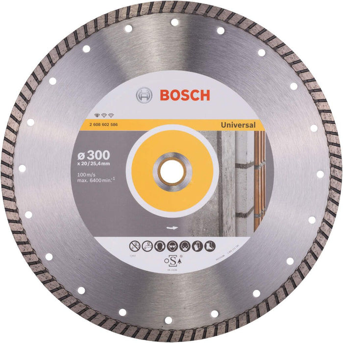 Bosch dijamantska rezna ploča Standard for Universal Turbo 300 x 20/25,40 x 3 x 10 mm - 2608602586 Dijamantska rezna ploča BOSCH BOSCH-2608602586 Madras doo Beograd