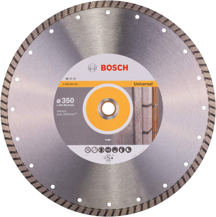 Bosch dijamantska rezna ploča Standard for Universal Turbo 350 x 20/25,40 x 3 x 10 mm - 2608602587 Dijamantska rezna ploča BOSCH BOSCH-2608602587 Madras doo Beograd