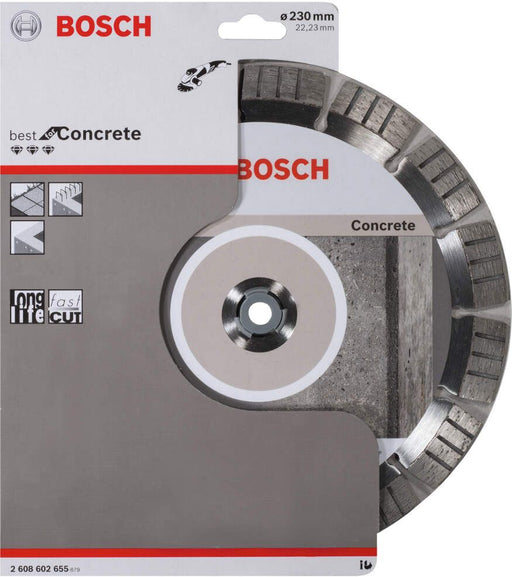 Bosch dijamantska rezna ploča za beton Best for Concrete 230 x 22,23 x 2,4 x 15 mm - 2608602655 Dijamantska rezna ploča BOSCH BOSCH-2608602655 Madras doo Beograd