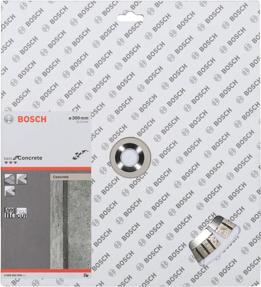 Bosch dijamantska rezna ploča za beton Best for Concrete 300 x 22,23 x 2,8 x 15 mm - 2608602656 Dijamantska rezna ploča BOSCH BOSCH-2608602656 Madras doo Beograd