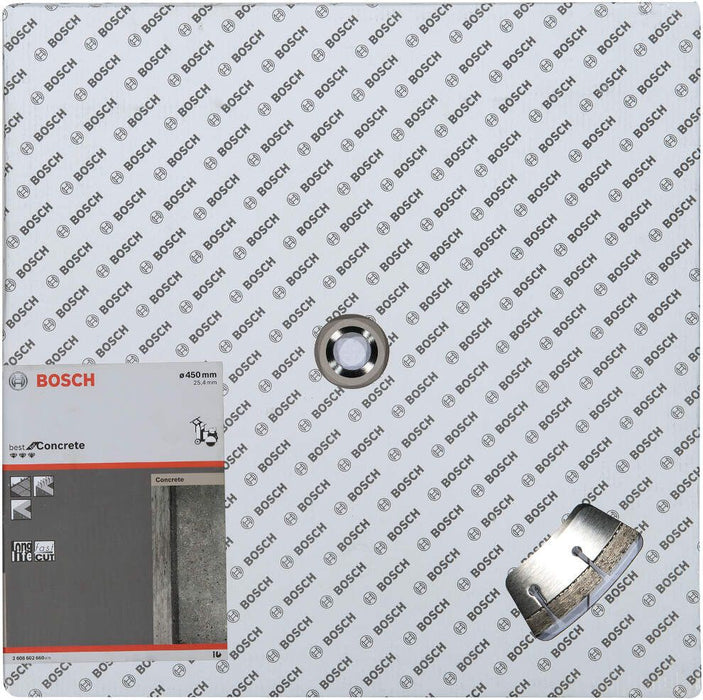 Bosch dijamantska rezna ploča za beton Best for Concrete 450 x 25,40 x 3,6 x 12 mm - 2608602660 Dijamantska rezna ploca BOSCH Madras doo Beograd