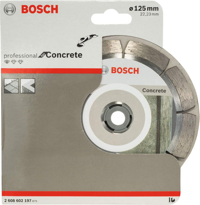 Bosch dijamantska rezna ploča za beton Standard for Concrete 125 x 22,23 x 1,6 x 10 mm pakovanje od 1 komada - 2608602197 Dijamantska rezna ploča BOSCH BOSCH-2608602197 Madras doo Beograd