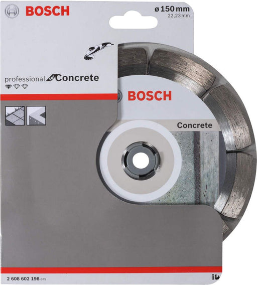 Bosch dijamantska rezna ploča za beton Standard for Concrete 150 x 22,23 x 2 x 10 mm pakovanje od 1 komada - 2608602198 Dijamantska rezna ploča BOSCH BOSCH-2608602198 Madras doo Beograd