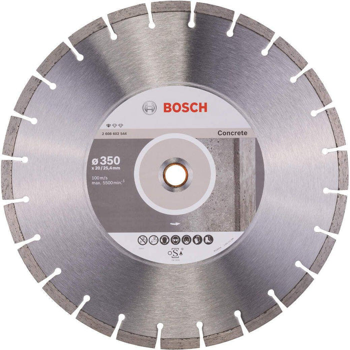 Bosch dijamantska rezna ploča za beton Standard for Concrete 350 x 20/25,40 x 2,8 x 10 mm - 2608602544 Dijamantska rezna ploča BOSCH BOSCH-2608602544 Madras doo Beograd