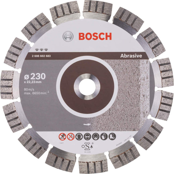 Bosch dijamantska rezna ploča za ciglu i crep Best for Abrasive 230 x 22,23 x 2,4 x 15 mm - 2608602683 Dijamantska rezna ploča BOSCH BOSCH-2608602683 Madras doo Beograd