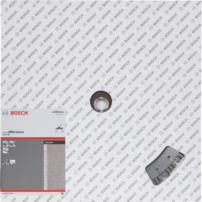 Bosch dijamantska rezna ploča za ciglu i crep Best for Abrasive 450 x 25,40 x 3,6 x 12 mm - 2608602688 Dijamantska rezna ploča BOSCH BOSCH-2608602688 Madras doo Beograd