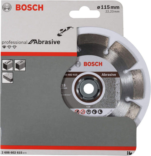 Bosch dijamantska rezna ploča za ciglu i crep Standard for Abrasive 115 x 22,23 x 6 x 7 mm - 2608602615 Dijamantska rezna ploča BOSCH BOSCH-2608602615 Madras doo Beograd