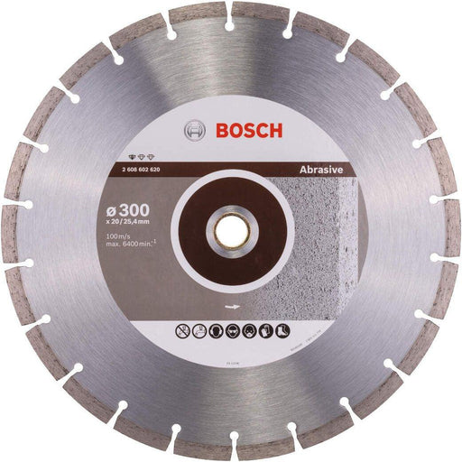 Bosch dijamantska rezna ploča za ciglu i crep Standard for Abrasive 300 x 20/25,40 x 2,8 x 10 mm - 2608602620 Dijamantska rezna ploča BOSCH BOSCH-2608602620 Madras doo Beograd