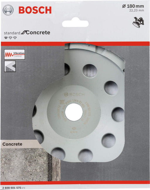 Bosch dijamantski lončasti brus Standard for Concrete 180x22,23x5 pakovanje od 1 komada - 2608601575 Dijamantski lončasti brus BOSCH Madras doo Beograd