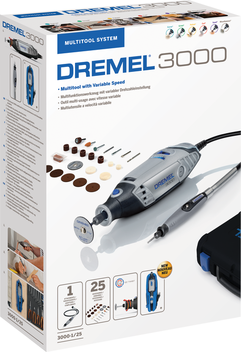 BOSCH DREMEL® 3000 (3000-1/25 EZ) - (F0133000JS) Madras doo Beograd Madras doo Beograd