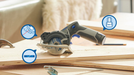 BOSCH DREMEL® Blueprint Compact Saw (CS12V-S1) - Akku-kružna testera CS12V-S1 (F013CS12JA) Madras doo Beograd Madras doo Beograd