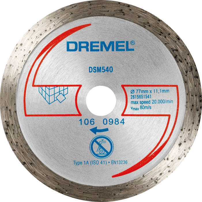 BOSCH DREMEL® DSM20 Diamond Tile Cutting Wheel (DSM540) - (2615S540JB) Madras doo Beograd Madras doo Beograd