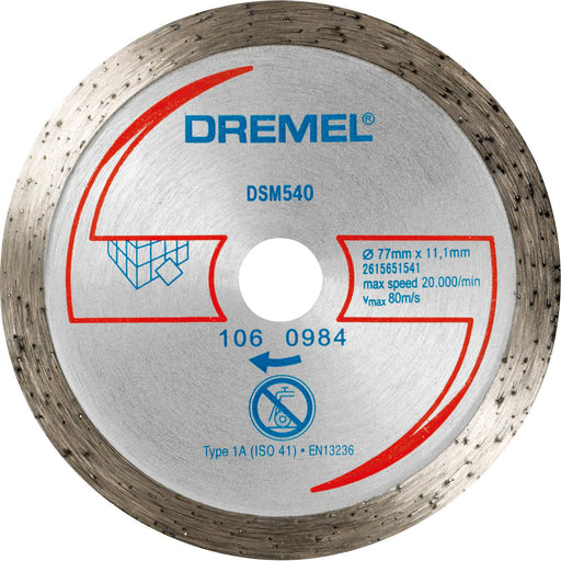 BOSCH DREMEL® DSM20 Diamond Tile Cutting Wheel (DSM540) - (2615S540JB) Madras doo Beograd Madras doo Beograd