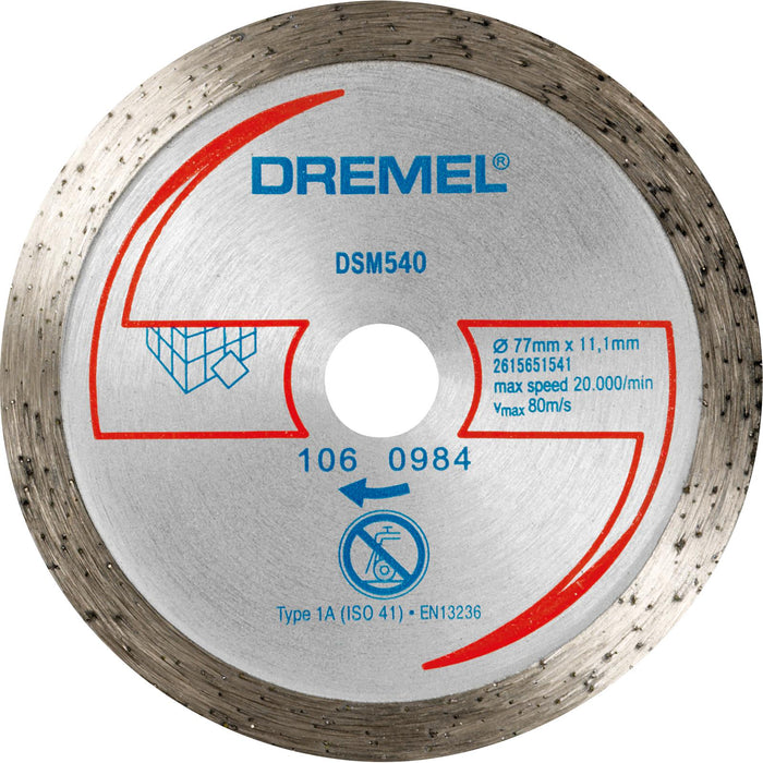 BOSCH DREMEL® DSM20 Diamond Tile Cutting Wheel (DSM540) - (2615S540JB) Madras doo Beograd Madras doo Beograd