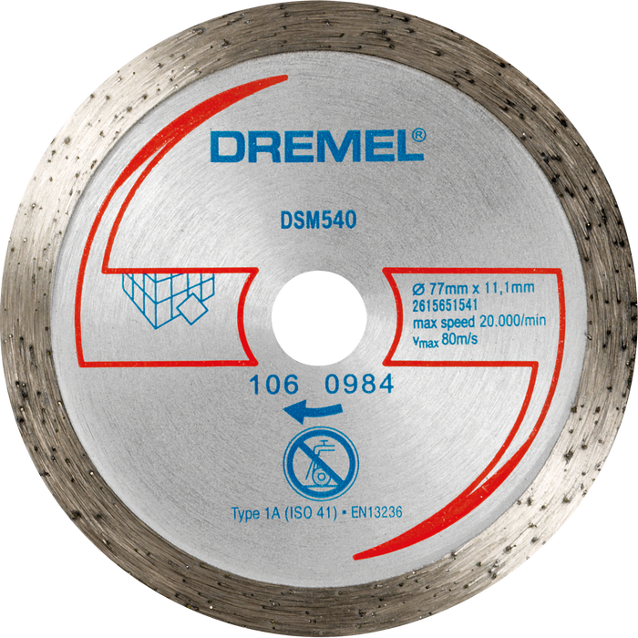 BOSCH DREMEL® DSM20 Diamond Tile Cutting Wheel (DSM540) - (2615S540JB) Madras doo Beograd Madras doo Beograd