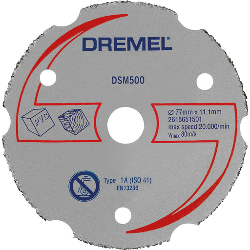 BOSCH DREMEL® DSM20 Multipurpose Carbide Cutting Wheel (DSM500) - (2615S500JB) Madras doo Beograd Madras doo Beograd