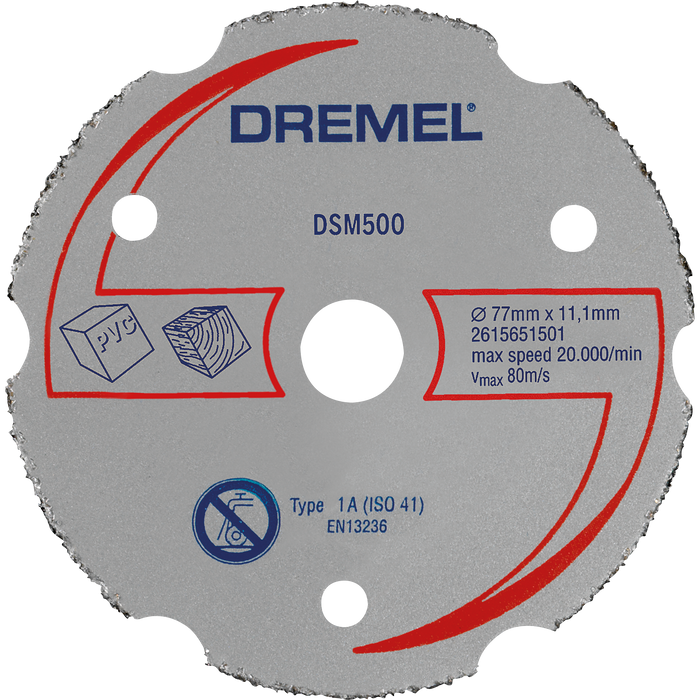 BOSCH DREMEL® DSM20 Multipurpose Carbide Cutting Wheel (DSM500) - (2615S500JB) Madras doo Beograd Madras doo Beograd