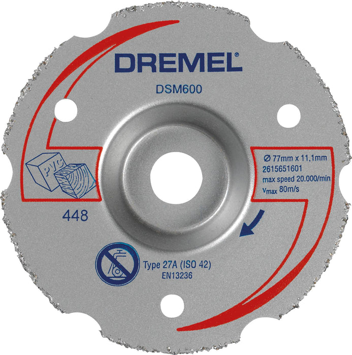 BOSCH DREMEL® DSM20 Multipurpose Carbide Flush Cutting Wheel (DSM600) - (2615S600JB) Madras doo Beograd Madras doo Beograd