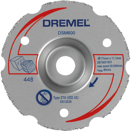 BOSCH DREMEL® DSM20 Multipurpose Carbide Flush Cutting Wheel (DSM600) - (2615S600JB) Madras doo Beograd Madras doo Beograd