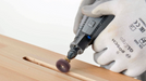 BOSCH DREMEL® EZ SpeedClic: Finishing Abrasive Buffs 320 grit (512S) - abraz.koža za završno polir.krupnoća320 (2615S512JA) Madras doo Beograd Madras doo Beograd