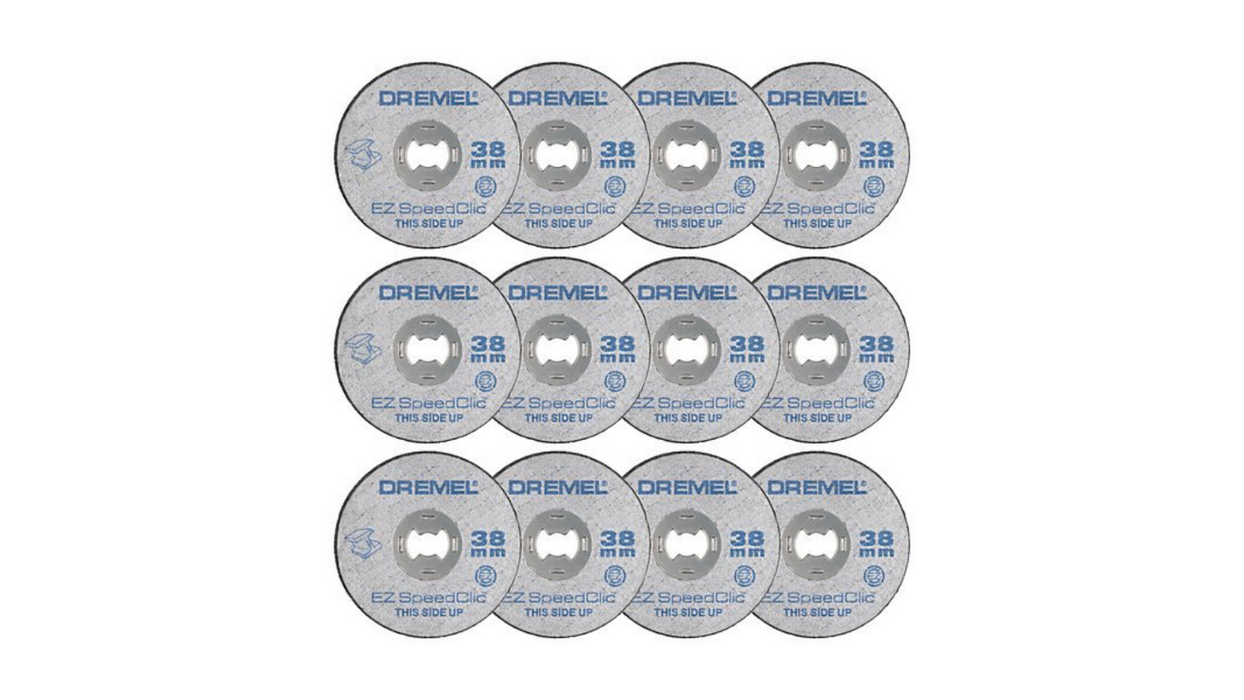 BOSCH DREMEL® EZ SpeedClic: Metal Cutting Wheels 12-Pack. (SC456B) - metalni diskovi za sečenje 12u pakovanju (2615S456JD) Madras doo Beograd Madras doo Beograd