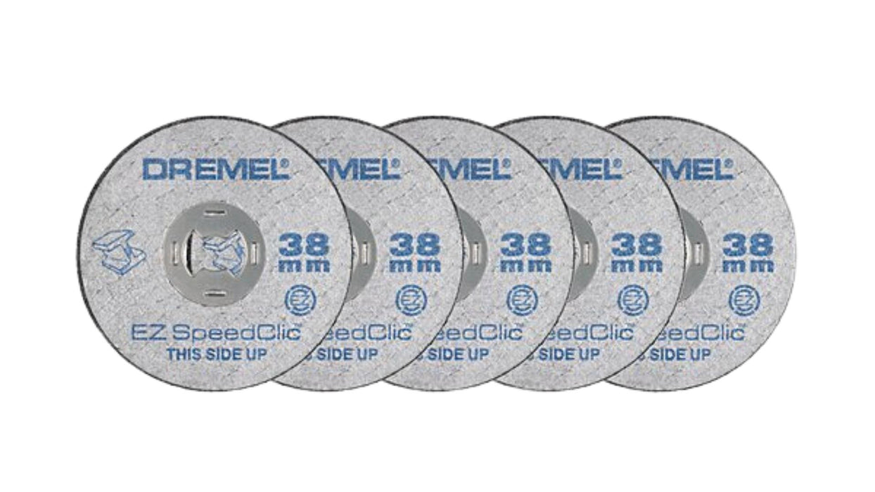 BOSCH DREMEL® EZ SpeedClic: Metal Cutting Wheels 5-Pack. (SC456) - metalni diskovi za sečenje 5 u pakovanju (2615S456JC) Madras doo Beograd Madras doo Beograd