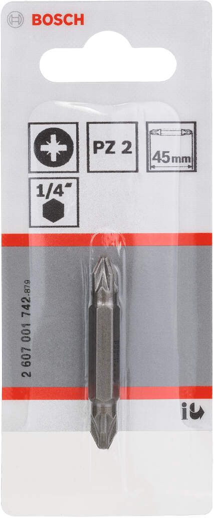 Bosch dvostrani nastavak PZ2; PZ2; 45 mm - 2607001742 Dvostrani nastavak BOSCH Madras doo Beograd