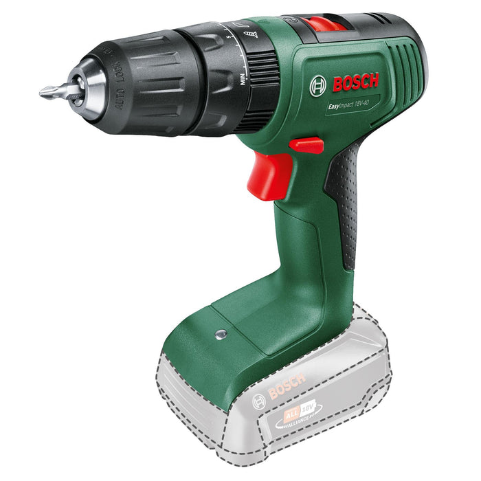 BOSCH EasyImpact 18V-40 - Akku-bušilica sa udarcima EasyImpact 18V (06039D810H) Madras doo Beograd Madras doo Beograd
