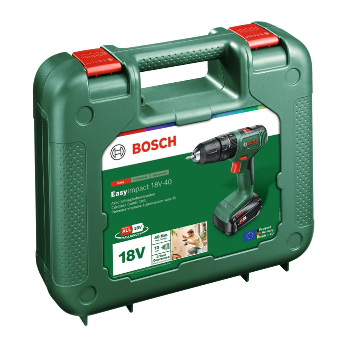 BOSCH EasyImpact 18V-40 - Akku-bušilica sa udarcima EasyImpact 18V (06039D810H) Madras doo Beograd Madras doo Beograd