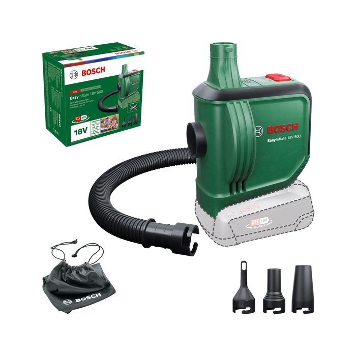 BOSCH EasyInflate 18V-500 - Vazdušna pumpa EasyInflate 18V (0603947200) Madras doo Beograd Madras doo Beograd