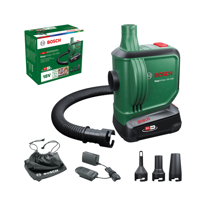 BOSCH EasyInflate 18V-500 - Vazdušna pumpa EasyInflate 18V (0603947201) Madras doo Beograd Madras doo Beograd
