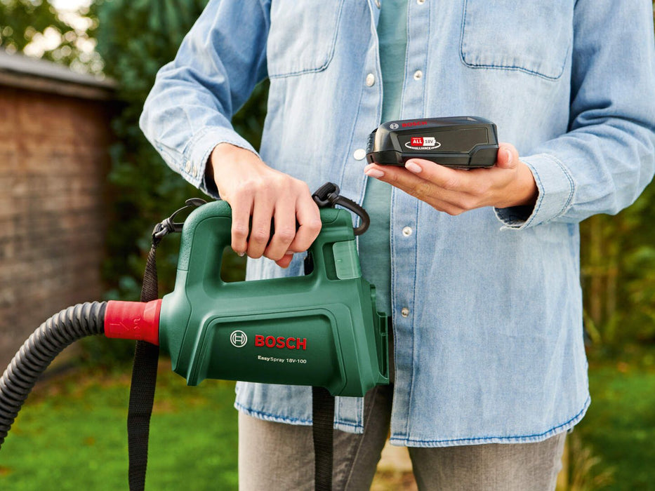 Bosch EasySpray 18V-100 Solo sistem za fino prskanje/pištolj za prskanje; bez baterije i punjača (0603208000) Aku prskalica za baštu BOSCH Madras doo Beograd